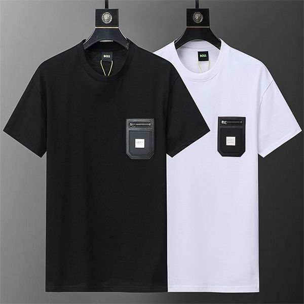 Camiseta de diseñador Camiseta informal MMS con estampado de monograma, top de manga corta a la venta, ropa de lujo para hombre de hip hop, talla asiática 0159