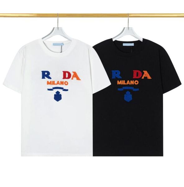 Camiseta de diseñador Camiseta MMS casual con tapa de manga corta con estampado monogramado para la venta Hip Hop Clothing