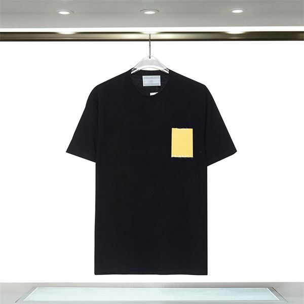 Camiseta de diseñador Camiseta MMS casual con tapa de manga corta con estampado monograma para la venta de hombres de lujo Hip Hop Tamaño asiático 72