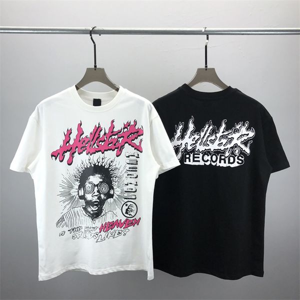 Camiseta de diseñador Camiseta MMS informal con tapa de manga corta con estampado monograma para la venta de hombres de lujo Hip Hop Tamaño asiático 142