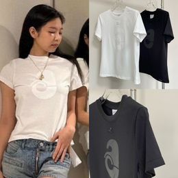 Designer T-shirt Women Summer T-shirt print luxe Luxe korte mouw T-paren paren mode streetwear y2k designer tops