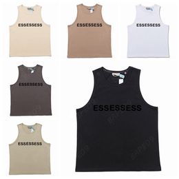 Designer T-shirt Hommes Styliste T-shirts Hommes Summer Imprimer Lettres Lâche Hip Hop Tendance Débardeur Luxe Casual Wear