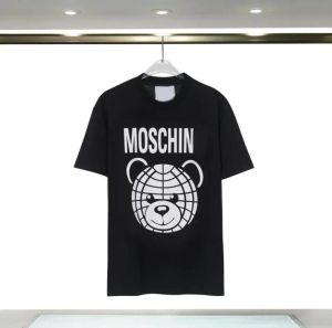 Designer T-shirt Mode Femmes / Hommes MoschiN * oT-shirts Tees Tops Homme S Casual Chest Letter Tee Luxurys Vêtements Manches Laurens Tops 001 #