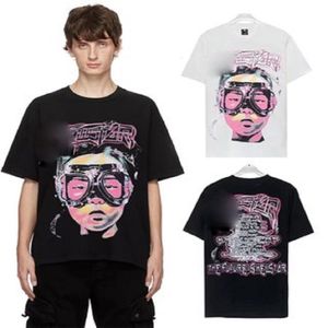 Designer T-shirt voor zowel mannen als vrouwen, puur katoen in dezelfde stijl, trendy T-shirt met hiphopletterpatroon, losse en ademende zomertop