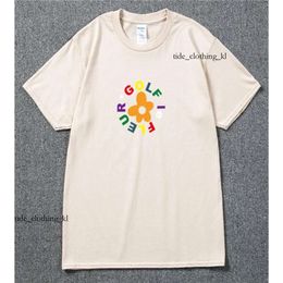 Designer T-shirt Golf Le Fleur Flower Tee vote Igor Tyler le créateur T-shirt Cotton Men Swag Casual Womens Hip Hop 942