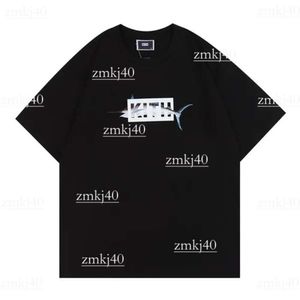 Designer T-shirt Kith T-shirt Kith Sweat-shirt de luxe à manches courtes à manches courtes Kith Rap Classic Hop Hop Wrld Tokyo Shibuya Retro Street Fashion T-shirt 322