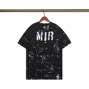 Designer T-shirt Luxury Mens Letter Shirt Mens Amirir Amirir Fashion Imprimé Shirts Short Mode Mode Designer Cotton T-shirt Woman T-shirt