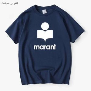 Designer T-shirt Marant Brand Mens Woman T-shirts zomer hoogwaardige Marant T-shirt oversized katoen Harajuku T-shirt o-neck mannelijke causale t-shirts mode