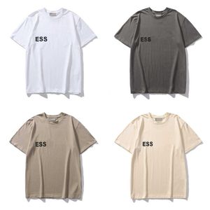 Designer T-shirt Men Luxe t-shirt reflecterende letterlabel korte mouwen T-shirt paar losse hiphop mode klassieke stijl essentiële stijl