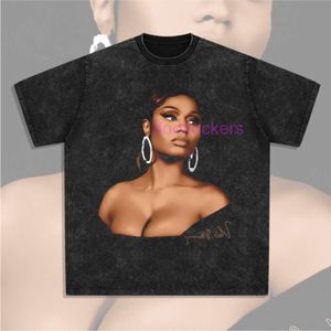 Designer T-shirt Mens Polo Hip Hop Mina Nicki MiniJ T-shirt à manches courtes imprimées