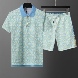 Designer T-shirt Heren Tracksuits Fashion Cargo Shorts 2-delige sets Summer Mens Tracksuit Casual Clothing Sweatshirt Short Sleeve Sportswear M-3XL #144