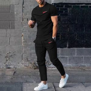 Designer T-shirt pour hommes de survêtement ensemble