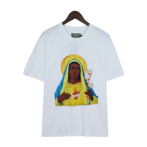 Designer T -shirt Heren T -shirt Europa en de Verenigde Staten Hip Hop Personality Foam Donut Kapok Round Neck korte mouw zomer nieuwe losse ontwerper shirts 29