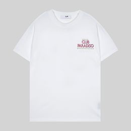 T-shirt design Mode d'été Anti-rides msgms 2000MM510-200002-99 Chemise homme coton col rond T-shirt taille S-3XL