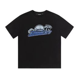 diseñador camiseta verano manga corta Leopard Basket tiradores de gran tamaño mujer hombre camiseta camiseta ropa para hombre