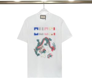 T-shirt de créateur d'été à manches courtes surdimensionné dragon t-shirt hommes t-shirt t-shirt femmes vêtements pour hommes
