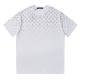 Designer t-shirt zomer korte mouw oversized print t-shirt luxe mannen t-shirt tee witte herenkleding L2024
