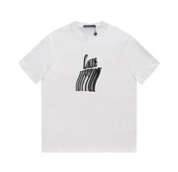 T-shirt de créateur T-shirt onde à manches courtes d'été pour hommes et femmes couples de luxe T-shirt Fashion Advanced Cotton High-Quality Top M-3XL # 222