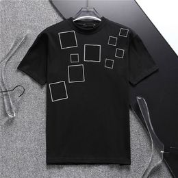 Designer T-shirt Zomer Korte mouw Golven T-shirt Men Liefhebbers Luxe T-shirts Fashion Senior Pure Cotton High Quality Top Kwaliteit Korte mouw T-3XL