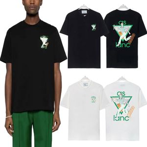 T-shirt design Tennis Boy Lettres Logo Imprimer Doux et confortable Mode Loisirs Coton d'été à manches courtes Modèles pour hommes et femmes