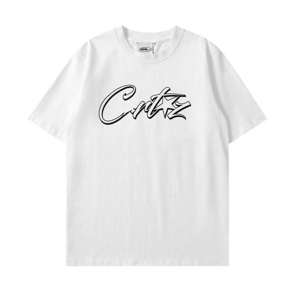 Chaleco de camiseta de diseñador Corteizs UK Kits de entrenamiento Street Hip Hop Estampado de letras Camiseta de manga corta Marca de moda para hombre Verano Cuello redondo suelto Camiseta de media manga Z3