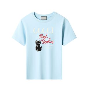 T-shirts de créateurs pour enfants T-shirts de marque pour enfants Coton 100% Garçon Fille vêtements de luxe Designer vêtements pour enfants Costume imprimé CHD2310216 esskids