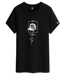 Designer T -shirts voor mannen Baseball Cap Print Short Sleeve High Street Oversize Casual T -Shirt 100 Pure Cotton Tops 5xl 6XL9843975