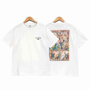 Camisetas de diseñador para hombre Kith Diamond Manga corta camiseta negra lisa Ropa de moda Marca Cuello redondo Delgado Social Spirit Guy Half Man 00073