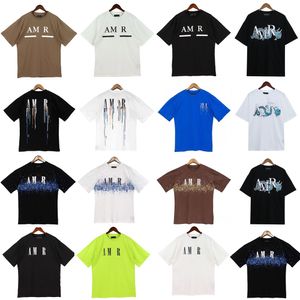 T-shirts de créateurs pour hommes Tshirts pour hommes Crew Neck Coton Coton Coton Breatteur Loose Summer Designers Womens Tshirts