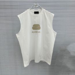 T-shirts de créateurs T-shirt de coton de logo imprimé de qualité Top de qualité Coton T-shot décontracté à manches courtes Luxur