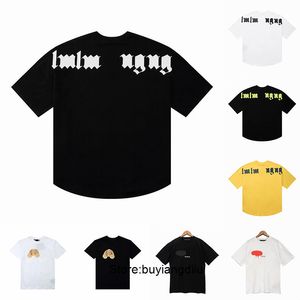 Designer T-shirts Summer Fashion Hommes Femmes Hip Hop Plus Size T-shirts à manches longues Palms Tops Luxury Graphic Tees Vêtements Court B367