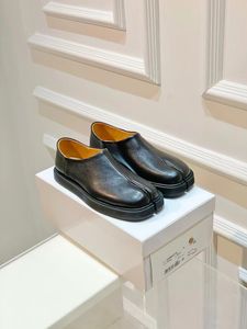 Designer Tabi Dikke enige magilla Split teen schoenen zwarte lefu schoenen hoogwaardige damesschoenen fabrieksschoenen