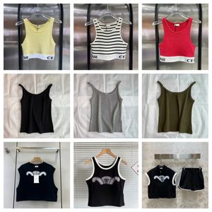 Designer Tops Tops Summer Mens Womens Vest Luxury Fashion Sports Sports Fitness