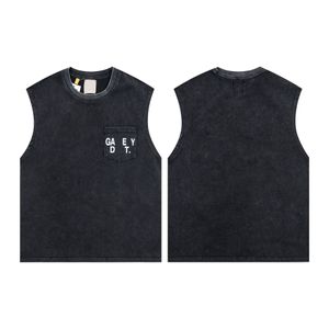 Designer tanktops zomer lente heren t-shirt top luxe mode letter print t-shirt trendy casual sportvest