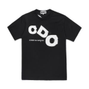 Designer TEE Com Des Garcons PLAY Logo GOOD DESIGN SHOP CDG LOGO TEE print T-shirt Japan Beste kwaliteit EURO maat