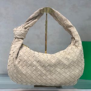 Designer tiener Jodie tas geweven grote handtas vrouwen zacht leer Tote handvat handtassen dames keten schouder hoge kwaliteit bakken 1735