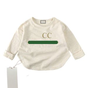 Designer Tees Kids Fashion T-Shirts Boys Girls Letter Gedrukte Tops Baby Child T Shirts Stijlvolle trendy T-shirts