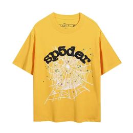 ontwerper tees spider t shirt roze paars Young Thug sp5der Sweatshirt 555 shirt mannen vrouwen Hip Hop web jasje Sweatshirt Spider sp5 tshirt Hoge kwaliteit KSC6