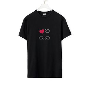 Designer T-shirts Dames- en heren-T-shirts LOWE Tops met korte mouwen Zomer Mode Casual overhemden Katoenen losse overhemden Kleding Luxe straat Clo