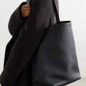 Designer The Row Leather Large Capaciteit Tote Bag Park Tas Tas Minimalistisch emmer schoudermode past bij alles2023