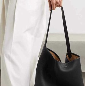 Designer De rij lederen draagtas met grote capaciteit n / s Park Tote Bag minimalistische bucket shoulder Niche hoog gevoel