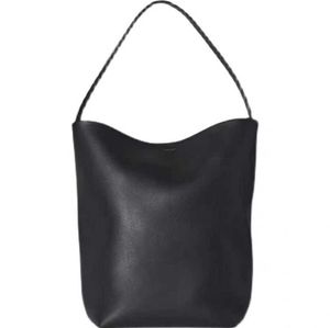 Designer The row lederen draagtas met grote capaciteit n / s Park Tote Bag minimalistische bucket shoulder Hoge kwaliteit damestas6