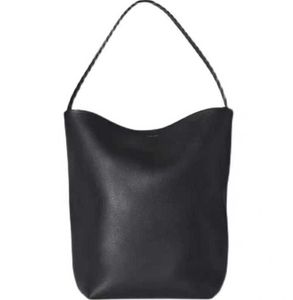 Designer The Row sac fourre-tout en cuir grande capacité n / s Park Tote Bag minimaliste épaule seau Luxe léger et sens élevé Sac à main de style étranger