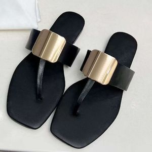 Designer string sandals plage tongs plage chaussures plates femmes pantoufles diapositives décontractées à l'extérieur sandale noire avec boîte 567
