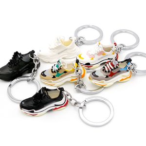 Designer driedimensionale sleutelhangers sneakers sleutelhanger trendy schoenen hanger creatief ornament