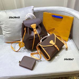 Designer Trois pièces sac fourre-tout marque de luxe sac à main unique fermeture éclair portefeuilles femmes sacs à main fourre-tout sacs en cuir véritable dame plaid sacs à main duffle bagages par 1978 033