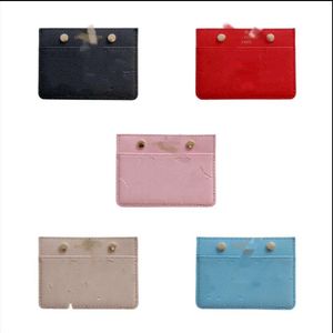 Designer Tide Card Bag Mini Card Holder Color Printing Style Classic Card Holder Men and Women Universal Bank Card Wallet