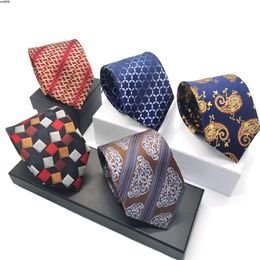 Cravate de créateur 100% soie, costume d'affaires pour hommes, mûrier, haut de gamme, Amsd
