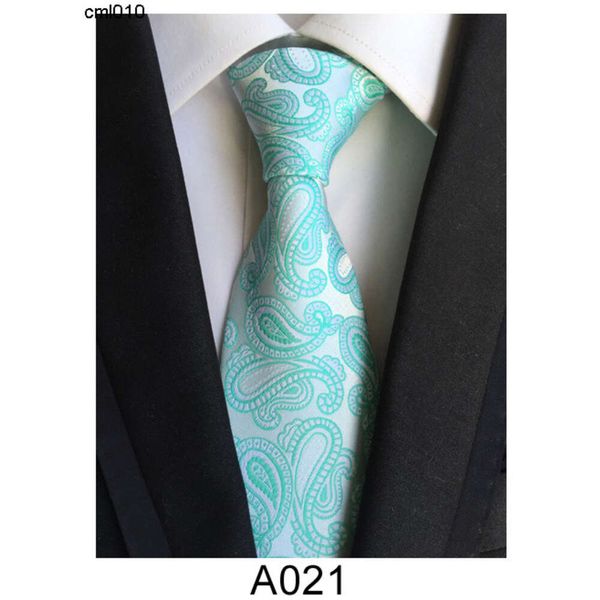 Cravate de créateur faisant du Jacquard tissé de couleur, Style d'affaires, 8 cm, noué à la main, professionnel formel {catégorie}
