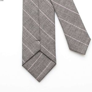 Cravate de styliste pour hommes, costume d'affaires rayé en laine Jacquard, 5.5cm, marié, meilleur homme, R960